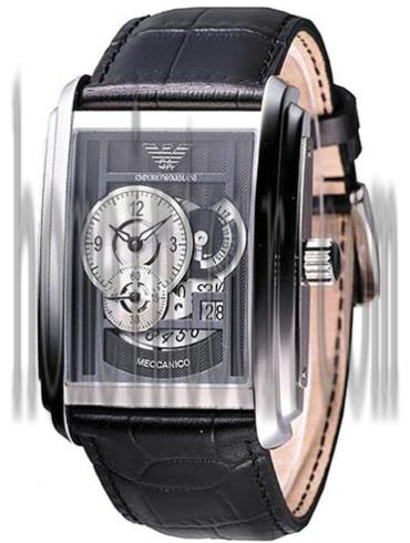 阿玛尼AR4228男表时尚男表系列-黑色表带/表径&#8211;