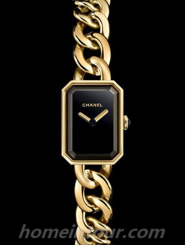 香奈儿H3256女表PREMIèRE系列-金色表带/表径16 x 22mm