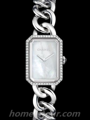 香奈儿H3255女表PREMIèRE系列-银色表带/表径20 x 28mm