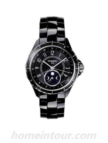 香奈儿H3406男表J12系列-黑色表带/表径38mm
