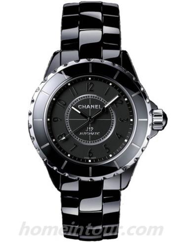 香奈儿H3828情侣表J12系列-黑色表带/表径33mm