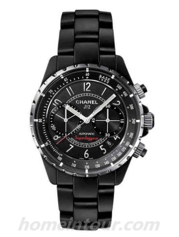 香奈儿H3409男表J12系列-黑色表带/表径41mm