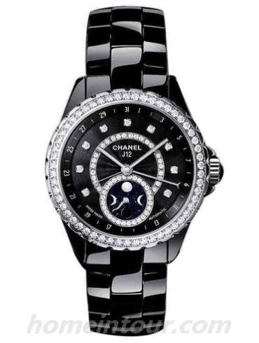 香奈儿H3407情侣表J12系列-黑色表带/表径38mm