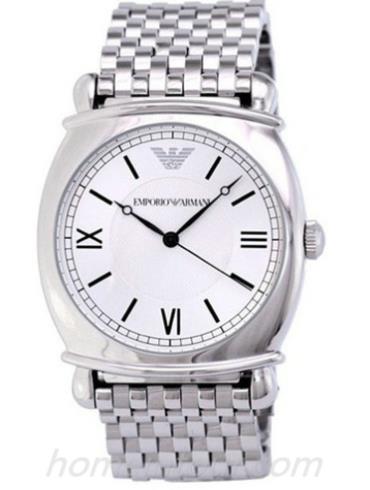 阿玛尼AR0298男表时尚男表系列-银色表带/表径&#8211;