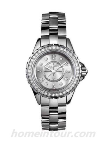 香奈儿H3402情侣表J12系列-灰色表带/表径29mm