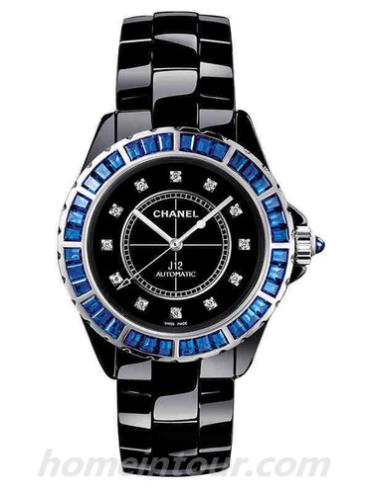 香奈儿H3122情侣表J12系列-黑色表带/表径38mm