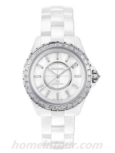香奈儿H3386情侣表J12系列-白色表带/表径38mm