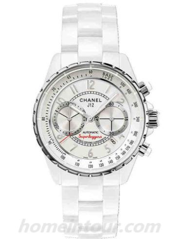 香奈儿H3410情侣表J12系列-白色表带/表径41mm