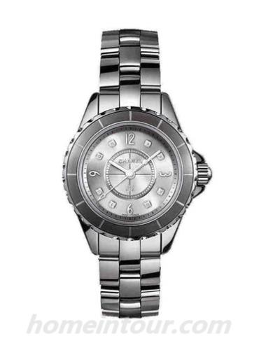 香奈儿H3401男表J12系列-灰色表带/表径29毫米mm