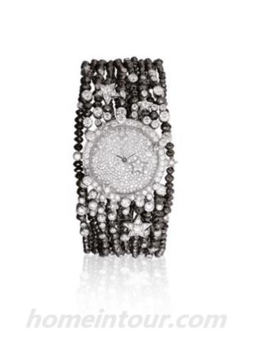 香奈儿J4763女表高级珠宝腕表系列-黑色表带/表径—mm