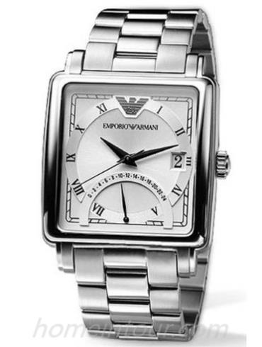 阿玛尼AR5330男表时尚男表系列-银色表带/表径&#8211;