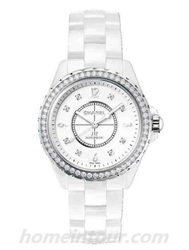 香奈儿H3111中性表J12系列-白色表带/表径38mm