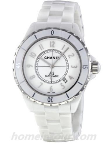 香奈儿H2981男表J12系列-白色表带/表径42mm