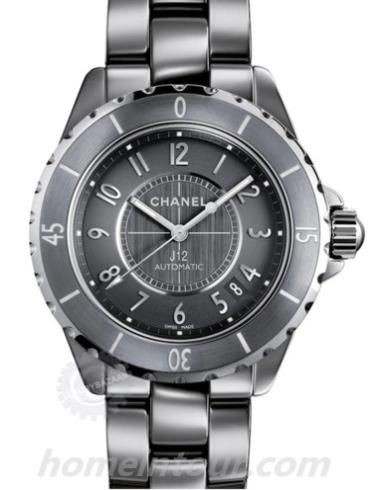 香奈儿H2979中性表J12系列-灰色表带/表径38mm