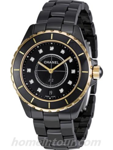 香奈儿H2544男表J12系列-黑色表带/表径38mm