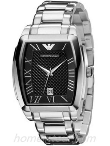 阿玛尼AR0935男表时尚男表系列-银色表带/表径&#8211;