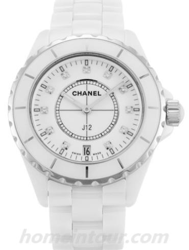 香奈儿H2125男表J12系列-白色表带/表径38mm