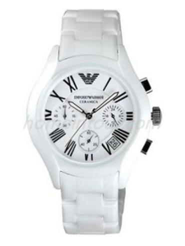 阿玛尼AR1044女表时尚女表系列-白色表带/表径&#8211;