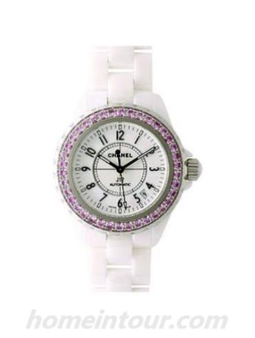 香奈儿H1182男表J12系列-白色表带/表径38mm