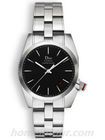 迪奥CD084510M003_0000女表CHIFFRE ROUGE系列-银色表带/表径36mm