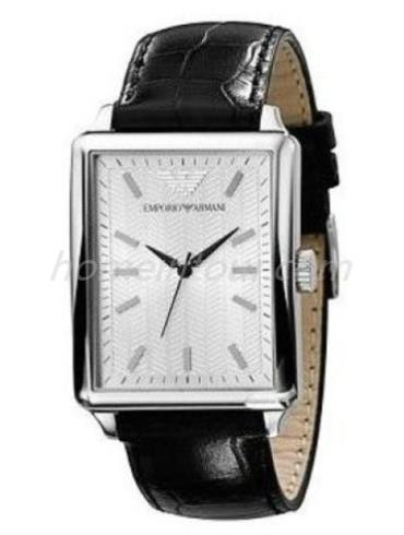 阿玛尼AR8009男表时尚男表系列-黑色表带/表径&#8211;