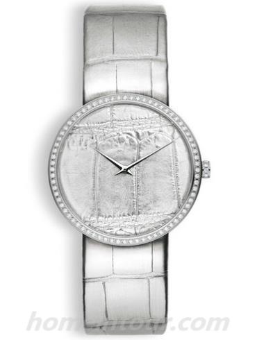 迪奥CD043161A002_0000女表LA D DE DIOR系列-银色表带/表径38mm