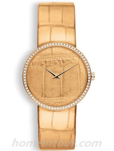 迪奥CD043171A004_0000女表LA D DE DIOR系列-黄色表带/表径38mm