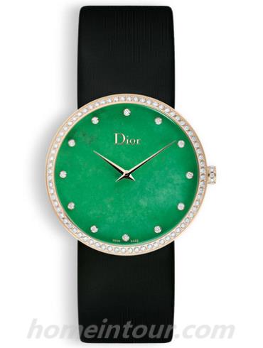 迪奥CD043171A003_0000女表LA D DE DIOR系列-黑色表带/表径38mm