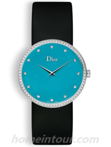 迪奥CD043161A001_0000女表LA D DE DIOR系列-黑色表带/表径38mm