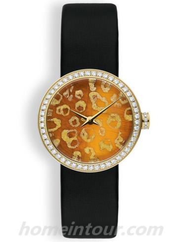 迪奥CD047151A001_0000女表LA D DE DIOR系列-黑色表带/表径25mm