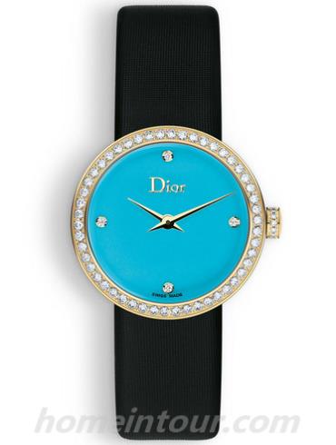 迪奥CD047150A003_0000女表LA D DE DIOR系列-黑色表带/表径25mm