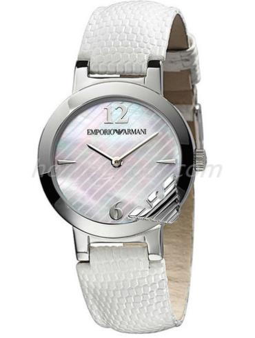 阿玛尼AR0745女表时尚女表系列-白色表带/表径&#8211;