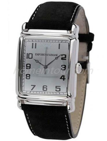 阿玛尼AR0233男表时尚男表系列-黑色表带/表径&#8211;