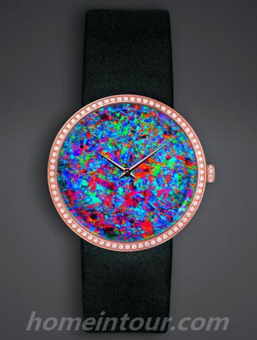 迪奥CD043570A001_0000女表LA D DE DIOR系列-黑色表带/表径38mm