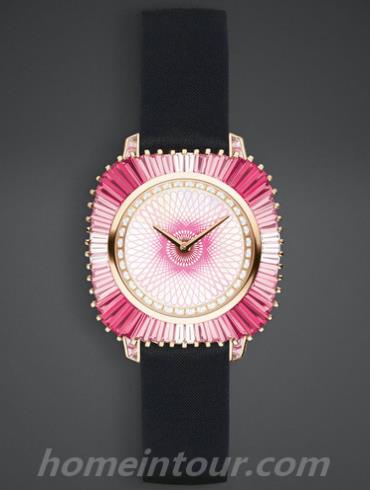 迪奥CD132171A001_0000女表DIOR GRAND SOIR-黑色表带/表径28mm