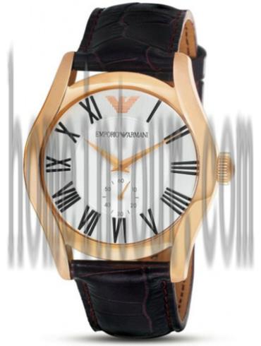 阿玛尼AR0677男表时尚男表系列-棕色表带/表径&#8211;