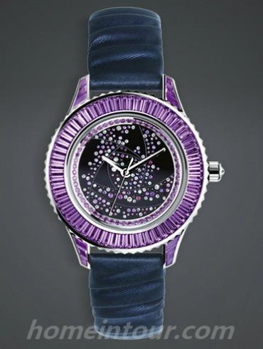 迪奥CD133562A001_0000女表DIOR GRAND SOIR-夜空蓝表带/表径33mm