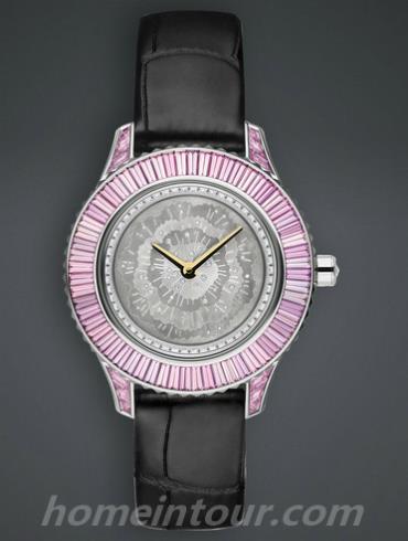 迪奥CD13356ZA006_0000女表DIOR GRAND SOIR-黑色表带/表径33mm
