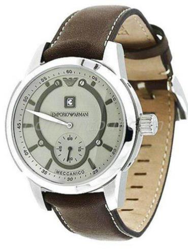 阿玛尼AR4601男表时尚男表系列-棕色表带/表径&#8211;