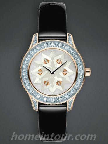 迪奥CD13357ZA005_0000女表DIOR GRAND SOIR-黑色表带/表径33mm