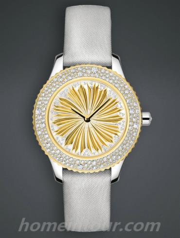 迪奥CD1335IZA003_0000女表DIOR GRAND SOIR-银色表带/表径33mm