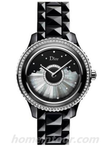 迪奥CD124BE0C001女表-黑色表带/表径38mm