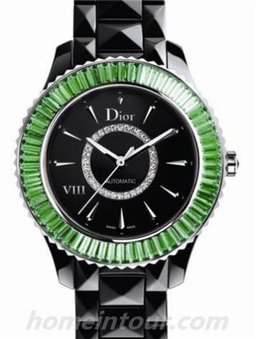 迪奥CD1235F1C001女表-黑色表带/表径33mm