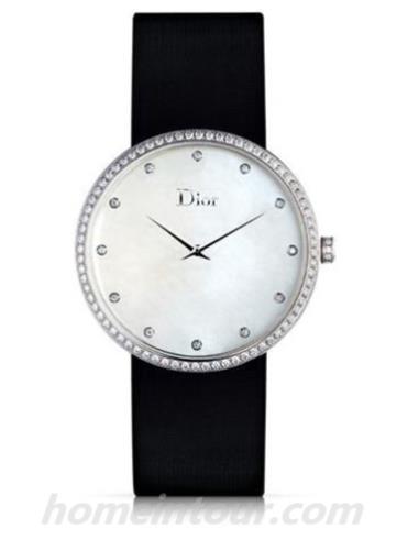 迪奥CD043114A001女表-黑色表带/表径38mm