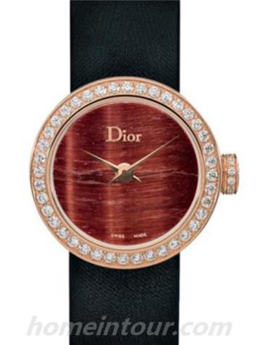 迪奥CD040172A002女表-黑色表带/表径19mm