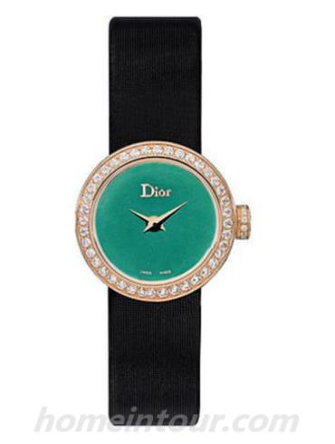 迪奥CD040172A001女表-黑色表带/表径19mm