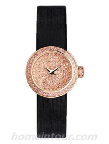 迪奥CD040171A001女表-黑色表带/表径19mm