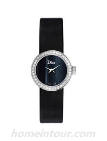 迪奥CD040160A003女表-黑色表带/表径19mm