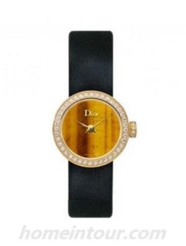 迪奥CD040153A005女表-黑色表带/表径19mm