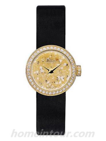 迪奥CD040153A001女表-黑色表带/表径19mm